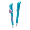 Light Blue Logo Clip Pens